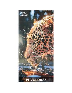 LEOPARDO DORADO 3D