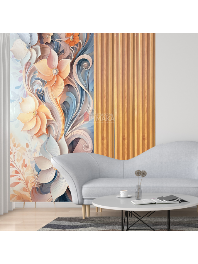 FLORAL EN RELIEVE 3D