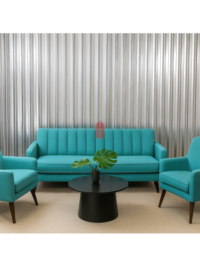 RANURADO METALIZADO SILVER