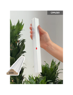 CORNISA DECORATIVA DE PU PUC301 3CM