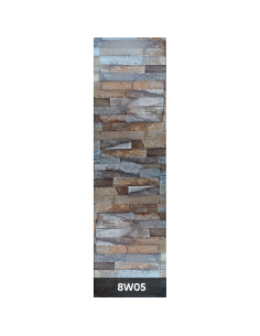 PARED PVC MOSAICO 8MM 8W05 PIEDRA HW53102-10 2500MMX400MM