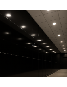 ALUMJIREH 1C-882 BLACK GLOSS 122X244X3MM 2