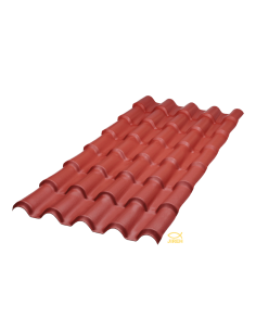 TEJA ESPAÑOLA DE PVC 6,104M X 1,05M X 2.5MM