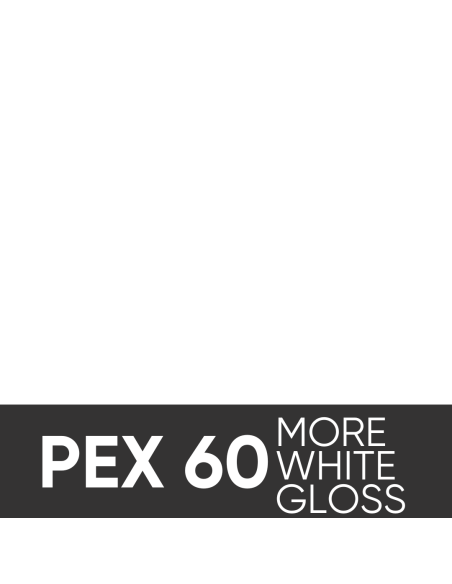 ALUM-PE-EXT 881 MORE WHITE GLOSS 150X550X4MM