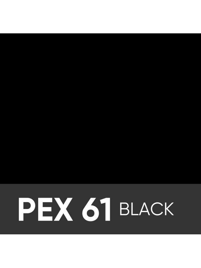 ALUM-PE-EXT 851 BLACK 150X550X4MM