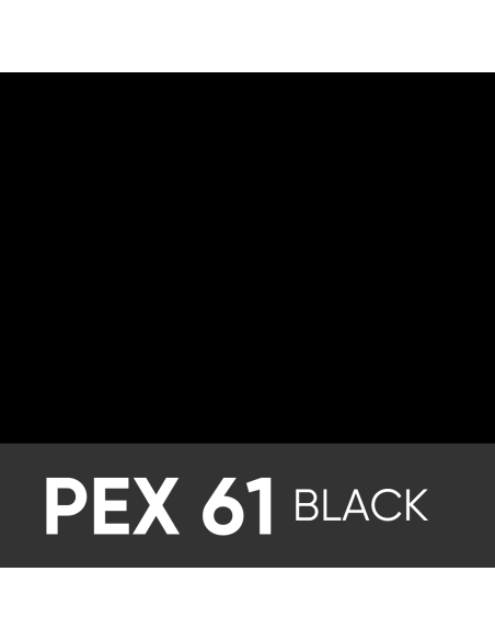 ALUM-PE-EXT 851 BLACK 150X550X4MM