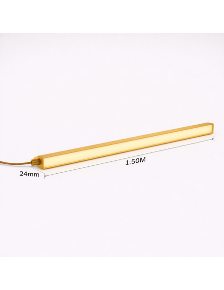 LED PARA PANEL WPC DE 16 CM X 24 MM 150CM 24C/9W