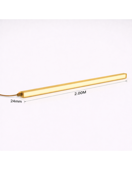 LED PARA PANEL WPC DE 16 CM X 24 MM 200CM 24C/12W