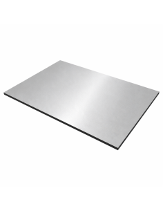 ALUM-PE-EXT 801 SILVER 150X550X4MM 2