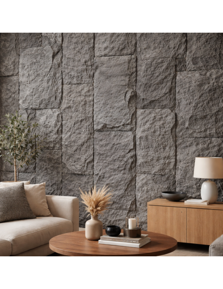 PARED DE PIEDRA DE PU 1,2 m X 0.6 m