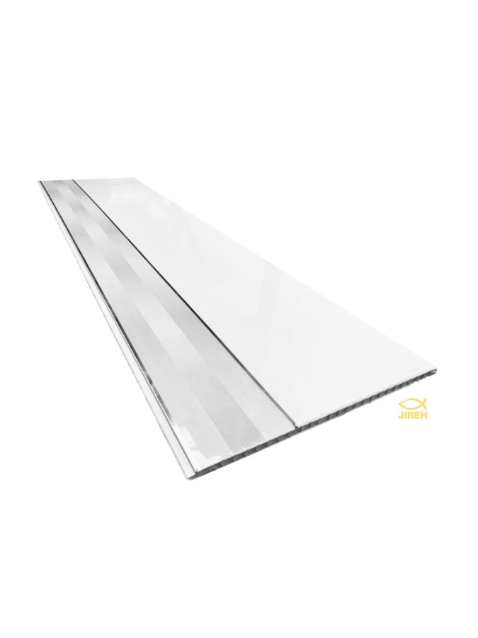 PANEL PVC 8MM MP-126 BLANCO PLATEADO...