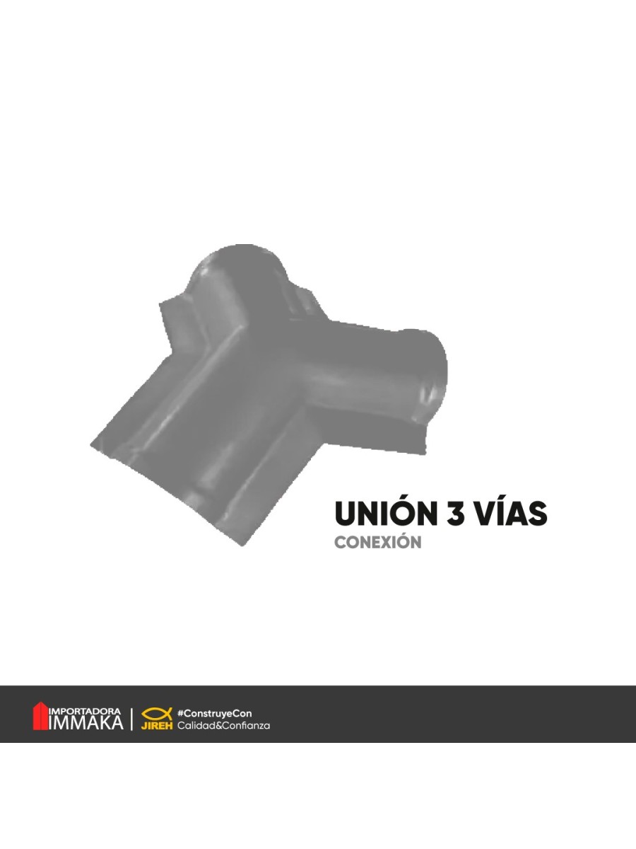 UNION 3 VIAS GRIS