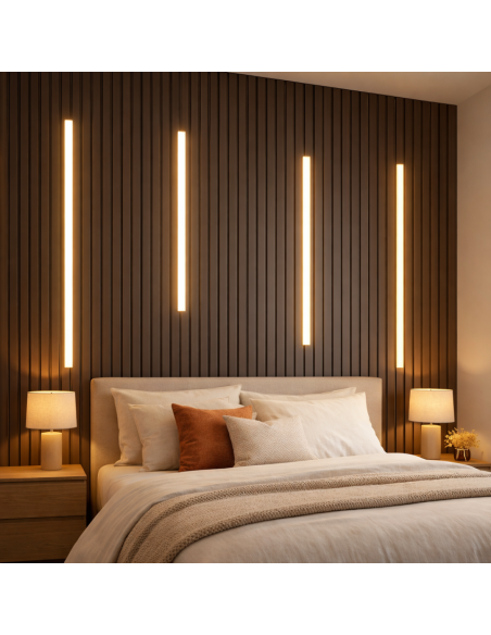 LED PARA PANEL WPC DE 16 CM X 24 MM 60CM 24V/4W