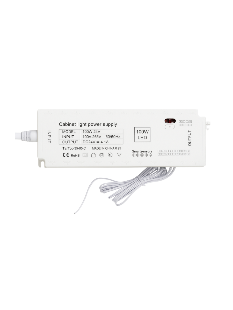 ENCHUFE LED 17.5X6X2CM ENT 100-265V OUT 24V4.2A