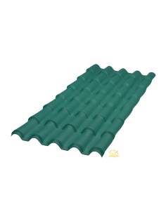 TEJA ASA PVC VERDE 4142MMX1050MMX2.5MM