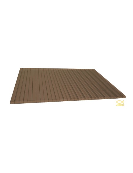POLIC.SEC.6MM BRONCE 210X1180