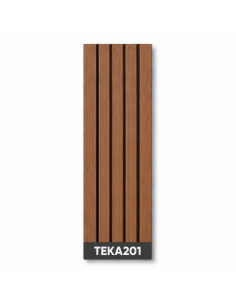 PANEL WPC RANURADO PARA PARED EXTERIOR WP201 2.80X22X26MM