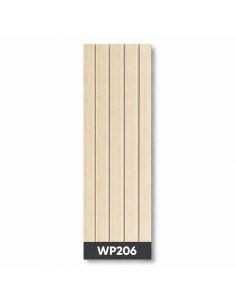 PANEL WPC RANURADO PARA PARED EXTERIOR WP206 2.80X22X26MM
