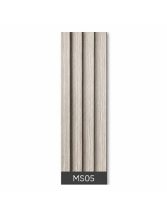 PANEL WPC RANURADO PARA PARED MS05 2.80X0.16MX2.4CM
