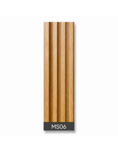 PANEL WPC RANURADO PARA PARED MS06 2.80X0.16MX2.4CM