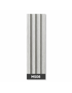 PANEL WPC RANURADO PARA PARED MS08 2.80X0.16MX2.4CM
