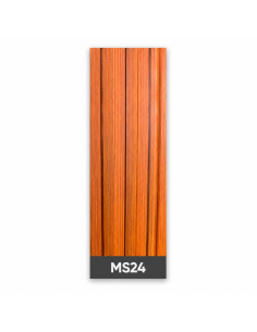 PANEL WPC RANURADO PARA PARED MS24 2.80X0.16MX2.4CM