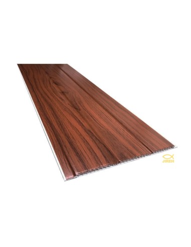 Panel Cielo Raso PVC 8MM LAMINADO MADERA  5,7M X 0.25M X 8MM