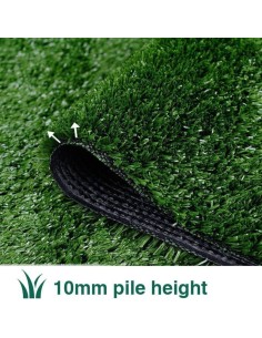 CESPED SINTETICO CAMPO VERDE 10 mm 2X1 m 2