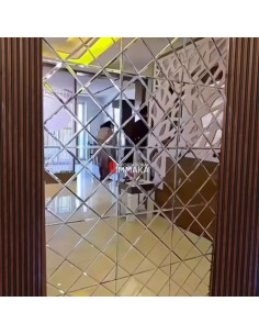 Mosaico Golden Tipo Espejo PVC 2