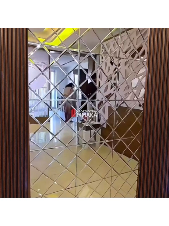 Mosaico Golden Tipo Espejo PVC