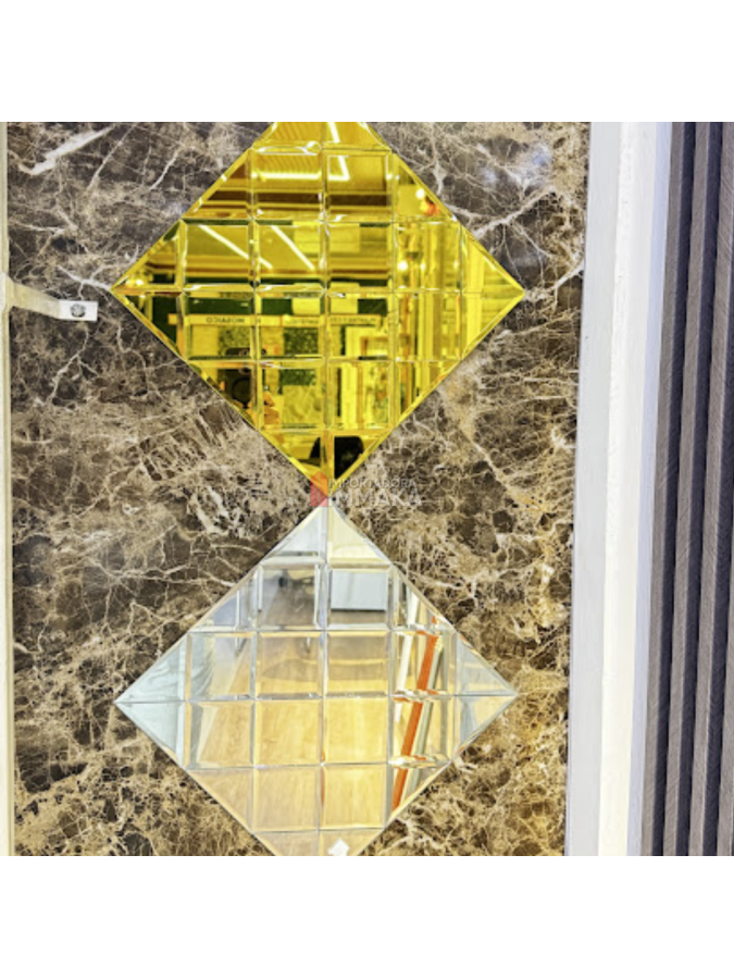 Mosaico Silver Tipo Espejo PVC