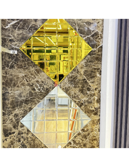 Mosaico Silver Tipo Espejo PVC