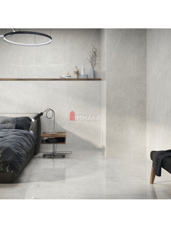 Porcelanato Tessino Smoke Pulido - Caja