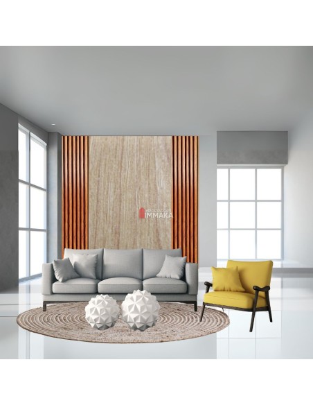 TABLA DE CARBÓN DE PVC YC07 1220X2800X5MM