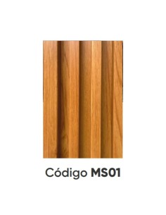 PANEL WPC RANURADO PARA PARED MS01 160X24X29MM