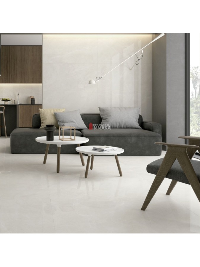 Porcelanato Pulido Sun White