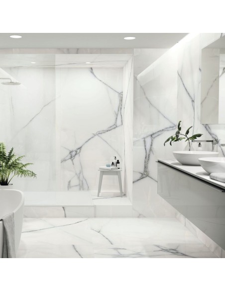 Porcelanato Newbury White Pulido