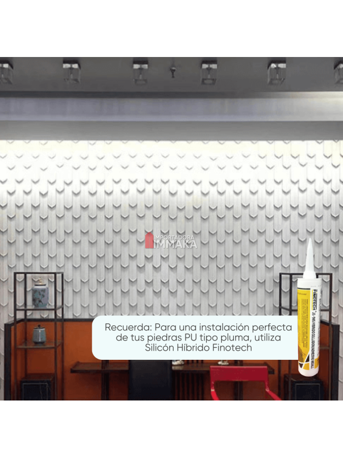 Piedra Pu tipo Pluma F2