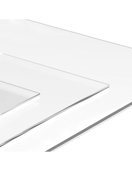 Policarbonato Compacto Color Cristal 4MM 1.22X2.44 m