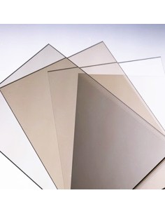Policarbonato Compacto Color Bronce 6MM 2.05X5.9 m