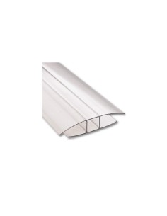 CONECTOR H Policarbonato 8MM CLEAR 5.90 metros 2