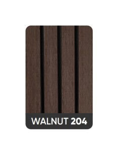 PANEL WPC RANURADO WALNUT PARA PARED EXTERIOR WP204...