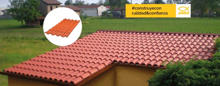 Techados modernos con tejas españolas en pvc - Importadora Immaka