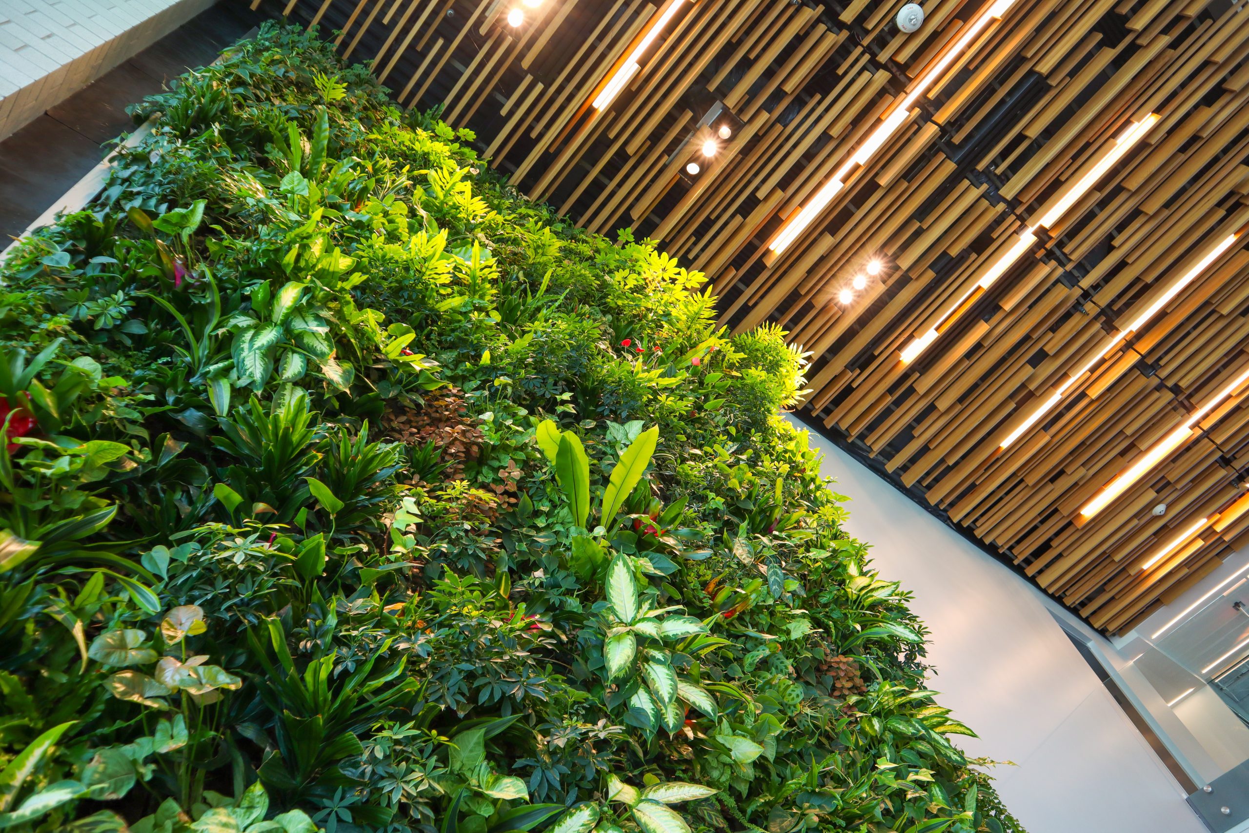 Ideas de jardines verticales artificiales para dar vida a los espacios